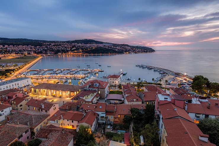 Capodistria - Il porto principale della Slovenia